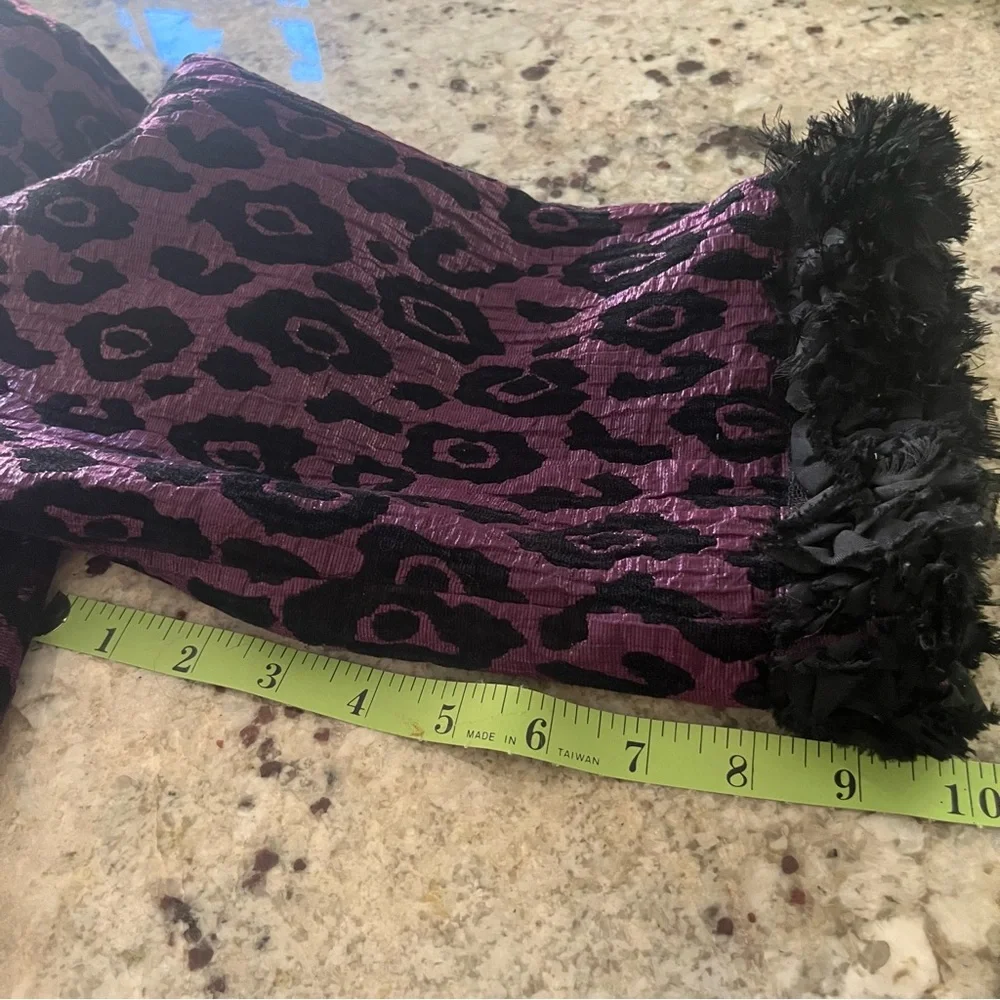 Lavender & Honey Chic Leopard Print Jacket Cape - Picture 10 of 13
